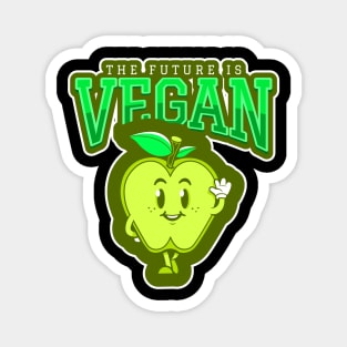 The Future Is Vegan Magnet