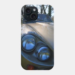 Jensen C-V8, vintage British Sports Tourer, classic automobiles Phone Case