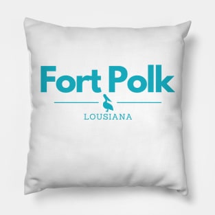 Fort Polk, Louisiana Pillow