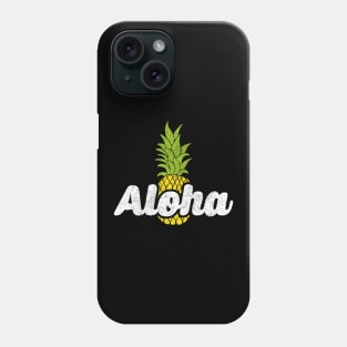 Cute Aloha Pineapple Hawaiian Fruit Theme Phone Case