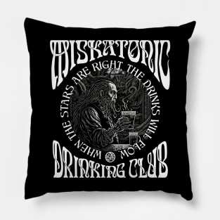 Miskatonic Drinking Club Pillow