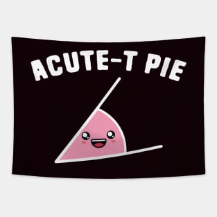 Acute-T Pie Math Puns Tapestry