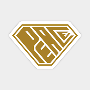 Peace SuperEmpowered (Gold) Magnet