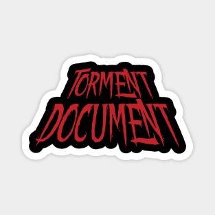 Torment Document Magnet