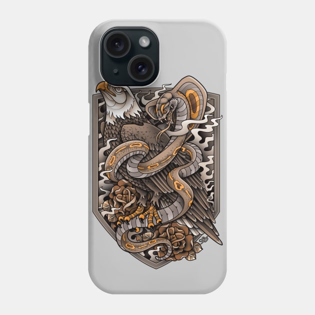 Overcoming Adversity Phone Case by samphillipsillustration