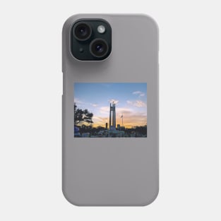 visit, appreciate, stroll, outing, park, green, travel, nature, outdoor, out, philippines, trip, quezon city, quezon memorial circle, monument Phone Case