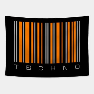 Techno Barcode Tapestry