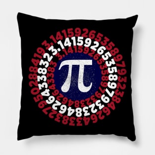 Pi Day Captain Shield Pillow