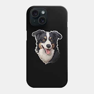 Cute Border Collie Dogs Funny Border Collie Phone Case