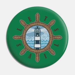 Vintage Lighthouse Sea Pin