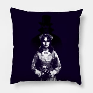 Foreboding Portrait Pillow