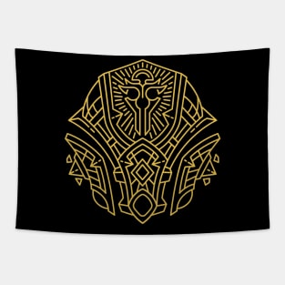 Born of Light — Allied Race Crest (color) Tapestry