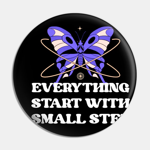 Everything start with small step Pin by Aesthetic art designs 