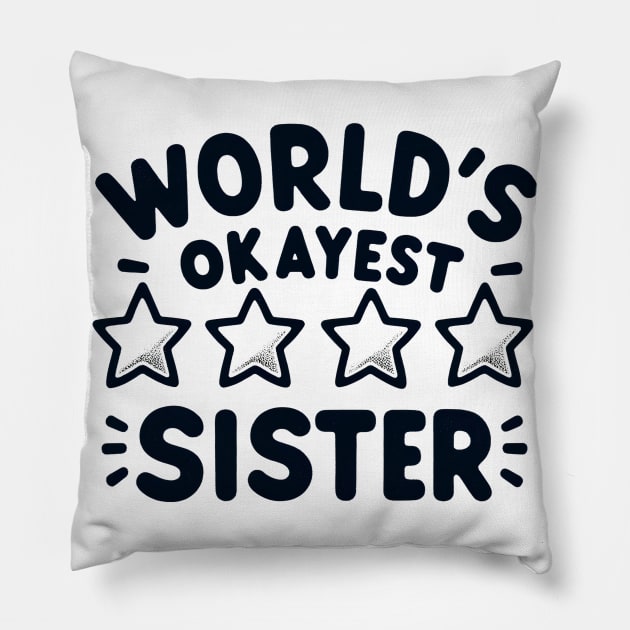 Sisterly Charm Rating Pillow by EternalEntity