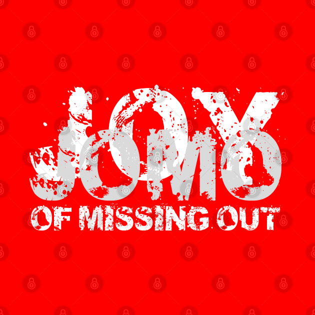 JOMO - Joy of missing out by wolliholli