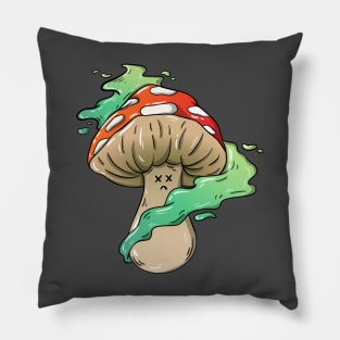 poisonous mushroom Pillow