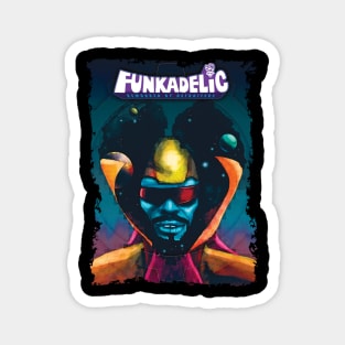 Sonic Funk Voyage Explore the Galaxy of Style with Funkadelics Threads Magnet