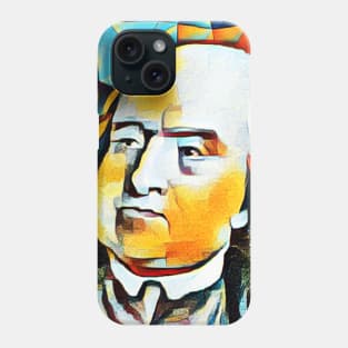 Jeremy Bentham Abstract Portrait | Jeremy Bentham Artwork 2 Phone Case