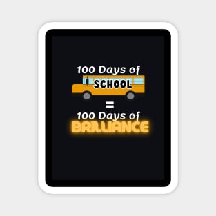 100 Days of School Magnet