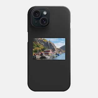 Autumn Colours in Quidi Vidi, Newfoundland, Canada Phone Case