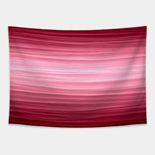 Pink Gradient Stripe Pattern Tapestry