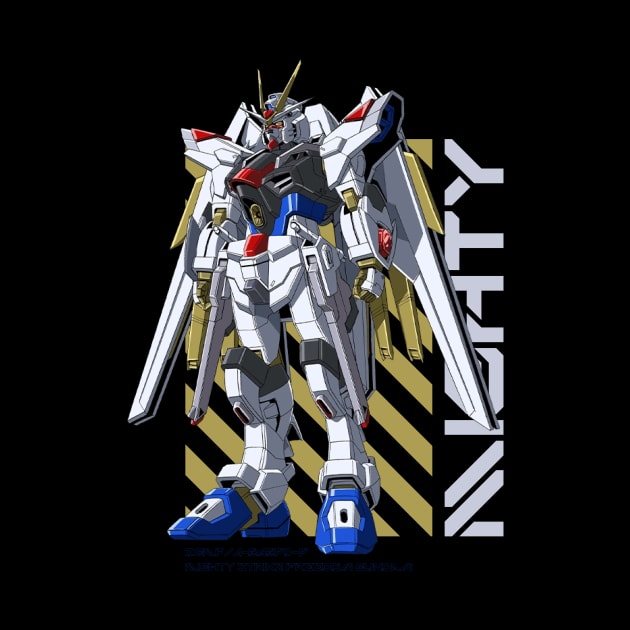 Mighty Strike Freedom Gundam by Shapwac12