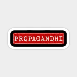 vintage retro plate Propagandhi Magnet