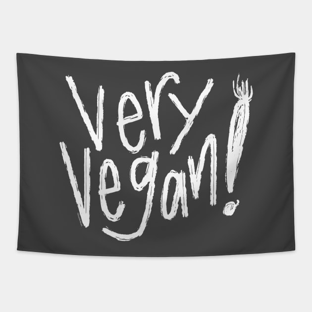 Vegetarian Very Vegan Healthy Diet Lifestyle Tapestry by DoubleBrush