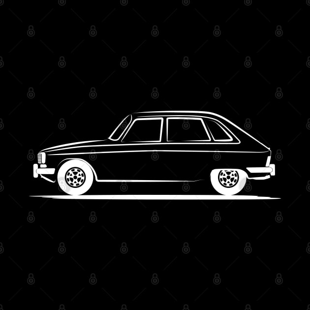 Renault 16 Renault R16 White by PauHanaDesign