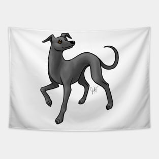 Dog - Italian Greyhound - Black Tapestry