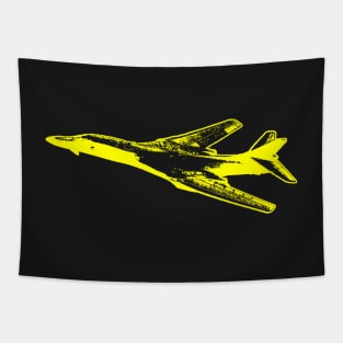 Rockwell B-1 Lancer - Yellow Design Tapestry