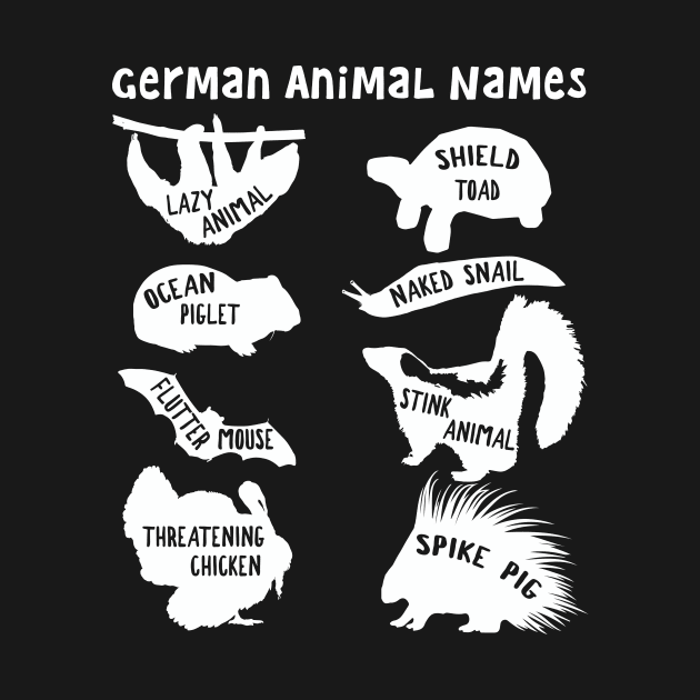 German Animal Names by bullshirter