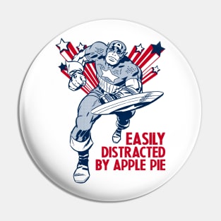 CAP - Easily distracted by apple pie Pin