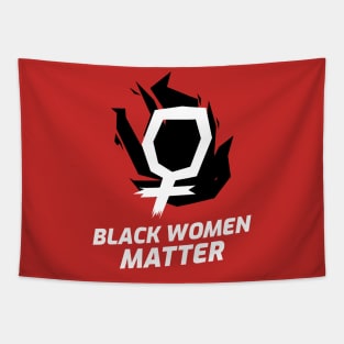 Black Women Matter BLM Black Lives Matter Activism Feminism Tapestry