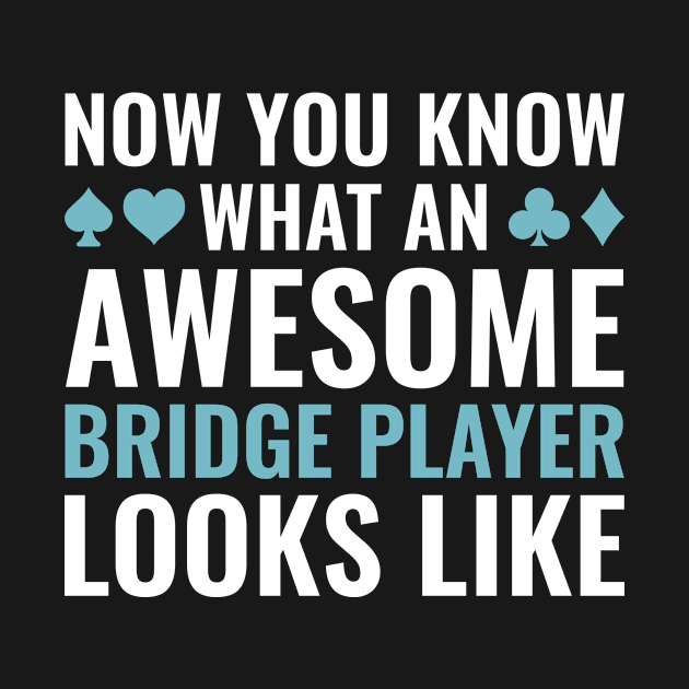 What an Awesome Bridge Player Looks Like Funny by Dr_Squirrel