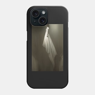 Ghost Woman Floating in the Air - Vintage Phone Case