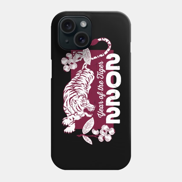 Year of the Tiger Phone Case by RadStar