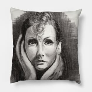 Greta Garbo Pillow