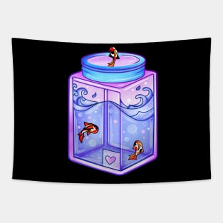 Wave Jar Tapestry