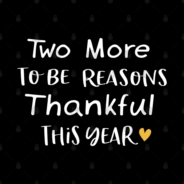 Two Mor To Be Reasons Thankful This Year by Success shopping