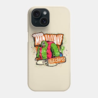 distressed mf doom Phone Case