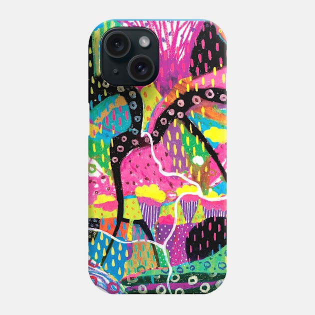 My Mind Runs Wild Like Your Imagination Phone Case by saif