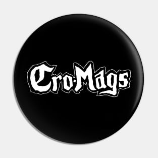 Cro Mags Logo Pin