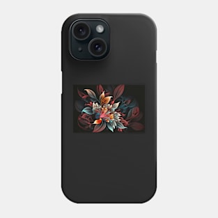 Abstract Floral Garden Botanical Print Phone Case