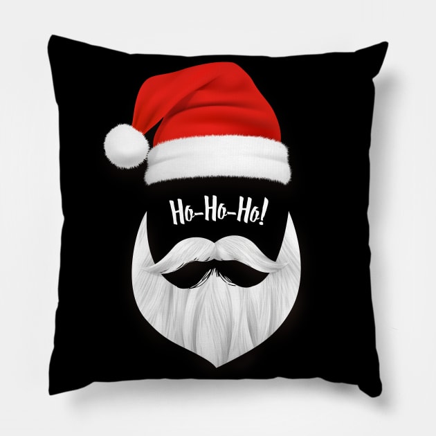 Ho Ho Ho Santa Pillow by Mako Design 