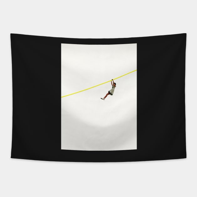 Zip Wire Tapestry by Cassia