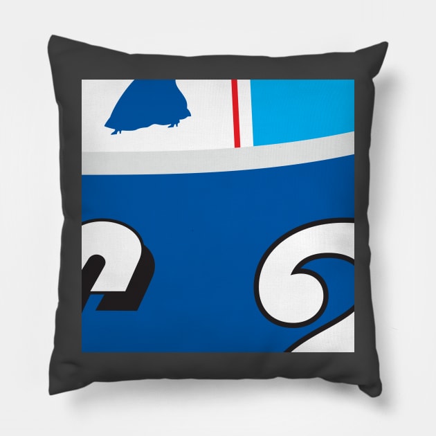 F1 '79 Ligier -Laffite Pillow by motivo design works