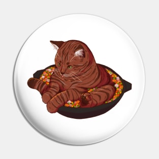 Cat Soup Pin