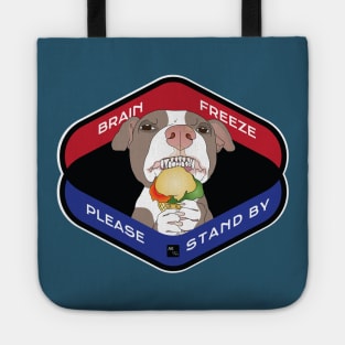 Brain Freeze Pittie Tote