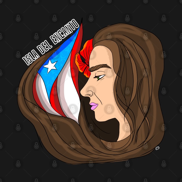 Mestiza Borinqueña by Morpheus Graphic Design